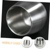 200 ml Stainless Steel Shaving Bowl for Men, Sturdy and Lightweight, Silver view 4