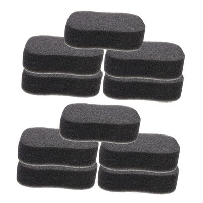 Horse Cleaning Sponges, 10-Pack, Black, for Horse Grooming
