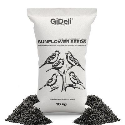 GiDeli Black Sunflower Seeds 10 kg
