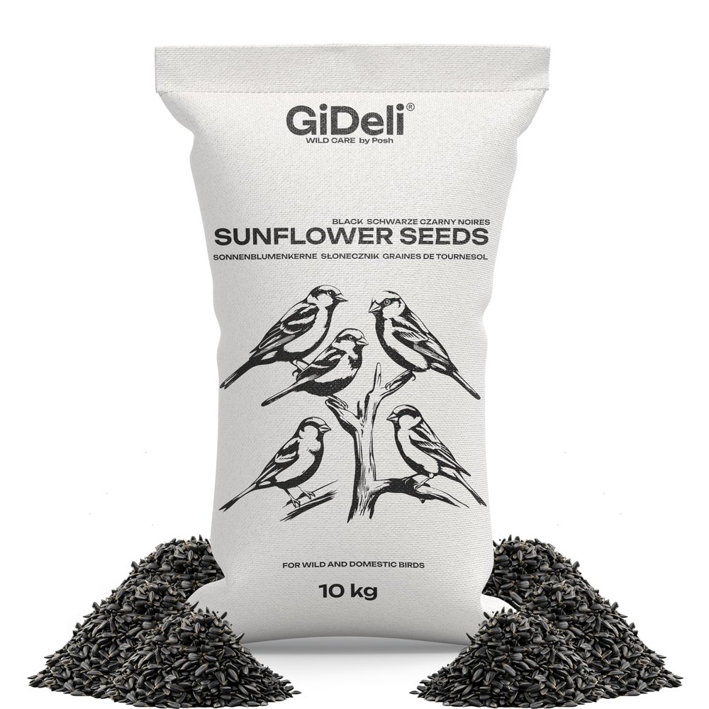 GiDeli Black Sunflower Seeds 10 kg