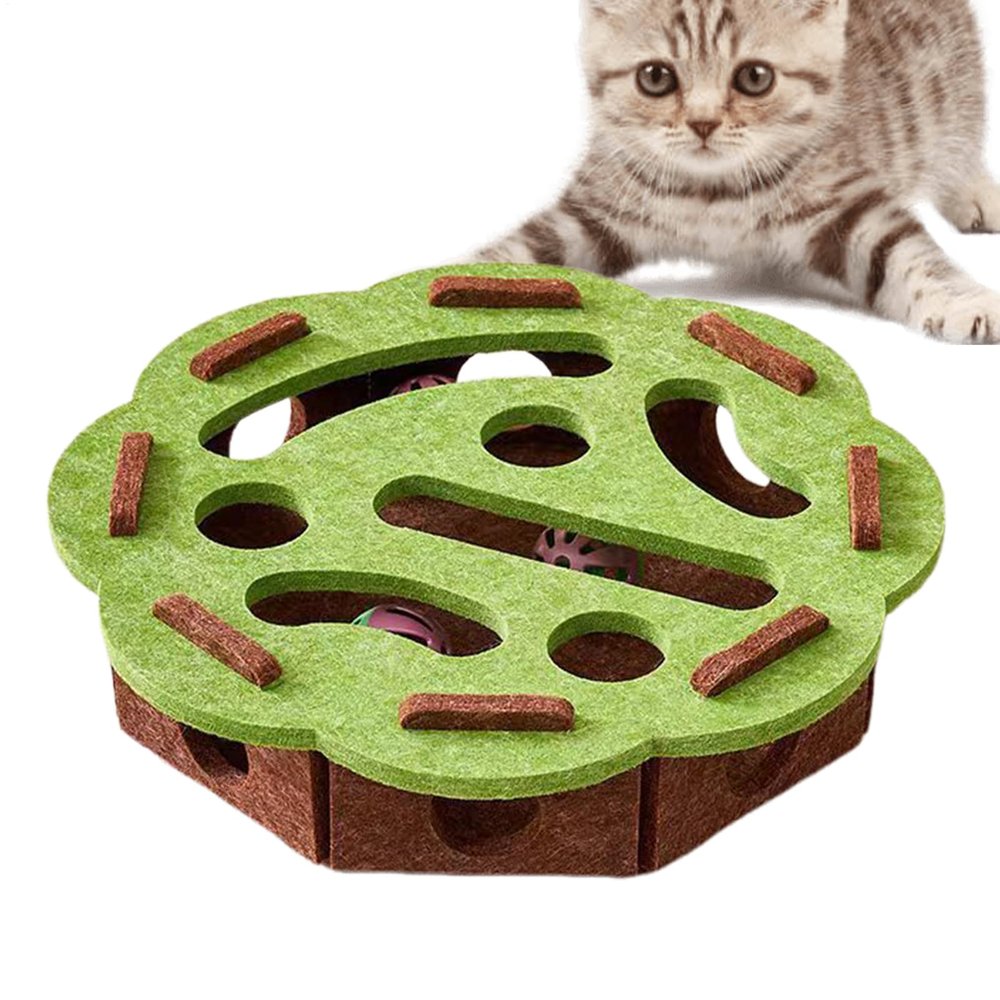 BnyHjir Cat Puzzles, Indoor Cat Toy, Puzzle Box