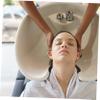 BCOATH 2-Piece Ergonomic Neck Support Cushions for Shampoo Basins, Black view 3