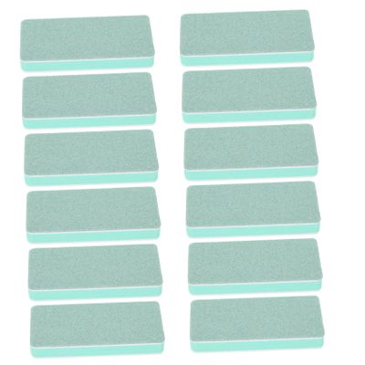 Homoyoyo 12-Piece EVA Nail Buffing Strips for Manicure and Pedicure