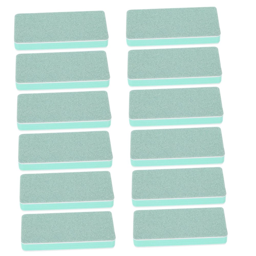 Homoyoyo 12-Piece EVA Nail Buffing Strips for Manicure and Pedicure