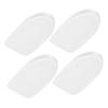 Beaupretty 2 Pairs Silicone Heel Elevation Insoles with Massage Function view 1
