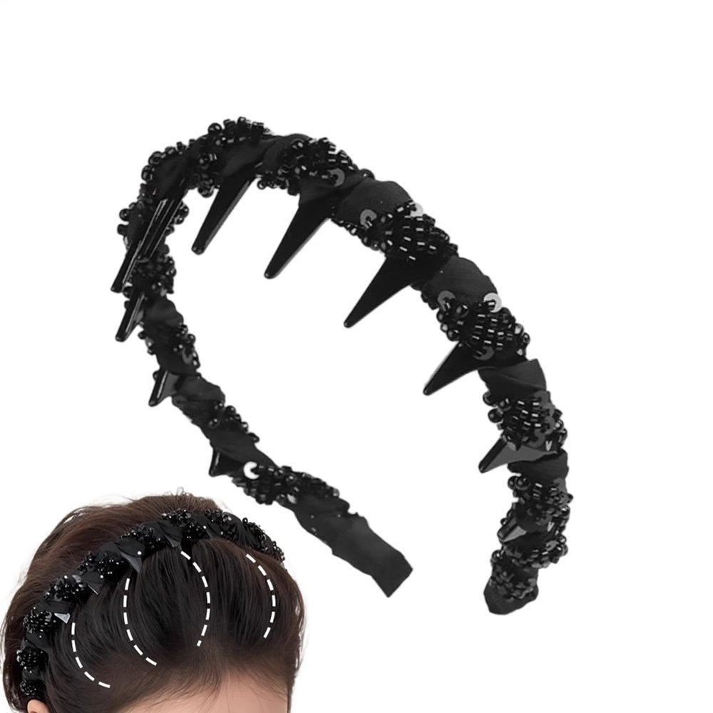 Pearl Headband for Women and Girls, Fashion Hairband for Weddings and Events