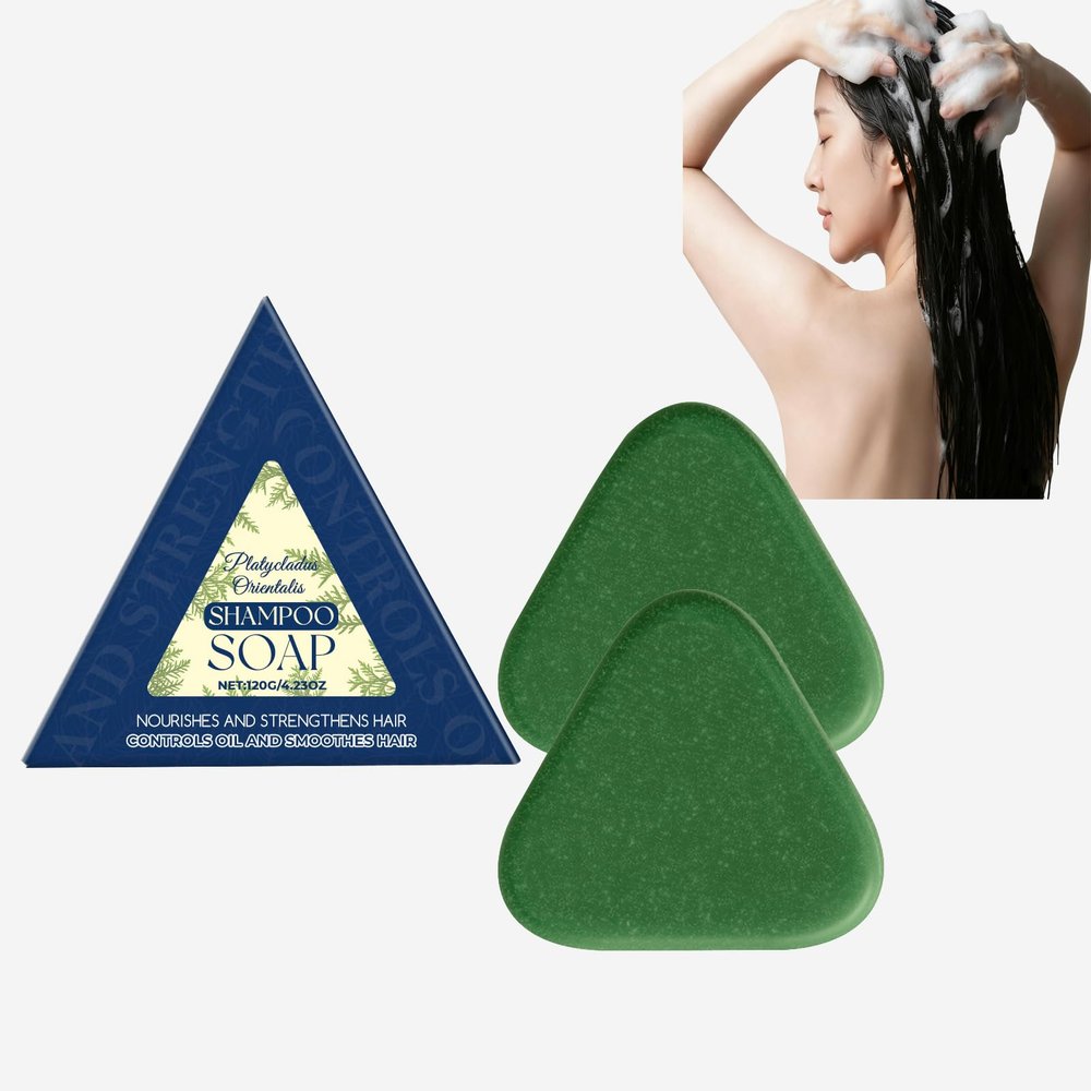 Organic Shampoo and Conditioner Bars, 2 Pieces