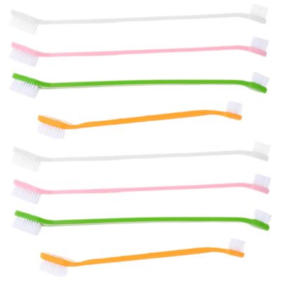 Pack of Double-Headed Dog Toothbrushes for Small Dogs, PP