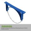 Oxygen Cylinder Wall Mount with Safety Chain, Secure Storage for Medical and Industrial Tanks view 3
