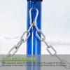 Oxygen Cylinder Wall Mount with Safety Chain, Secure Storage for Medical and Industrial Tanks view 4