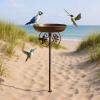 Decorative Bird Bath for Garden and Yard Décor view 3