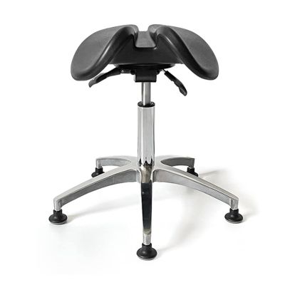 FXLUHAY Saddle Stool, Dental Chair for Dental Labs, Salons, Massage Studios, and Offices (A1)