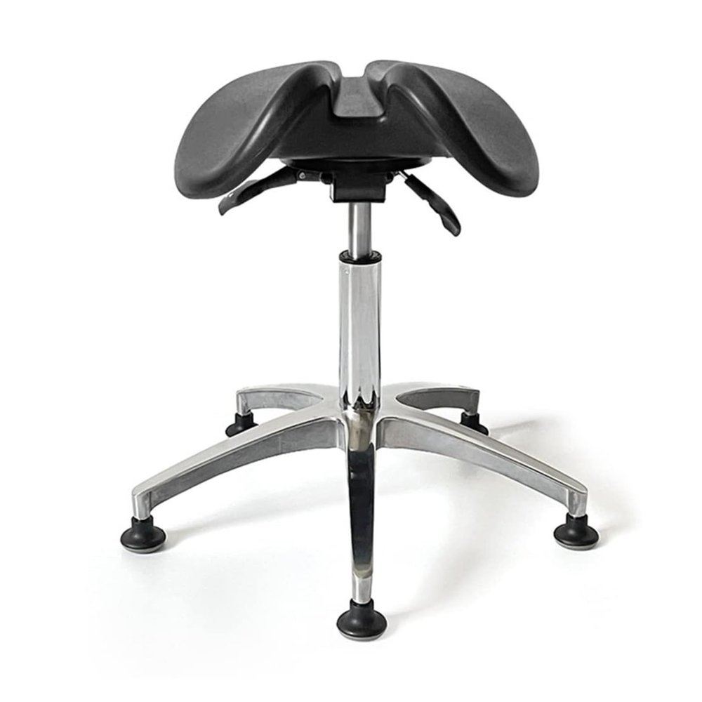 FXLUHAY Saddle Stool, Dental Chair for Dental Labs, Salons, Massage Studios, and Offices (A1)