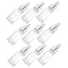 Refillable 10 mL Glass Bottles with Dropper for Travel view 1