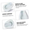 Smooth Urinal Bedpan Seat for Bedridden Patients, White, 1 Pc view 3