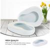 Smooth Urinal Bedpan Seat for Bedridden Patients, White, 1 Pc view 4