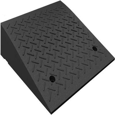 JvFbjLF Rubber Curb Ramps, Heavy-Duty Driveway Ramps for Cars, Wheelchairs and Pets (10 cm/3.9 in Height)