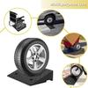 JvFbjLF Rubber Curb Ramps, Heavy-Duty Driveway Ramps for Cars, Wheelchairs and Pets (10 cm/3.9 in Height) view 3