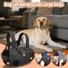 Dog Lift Harness with Sling Support, Oxford Cloth, Adjustable view 2
