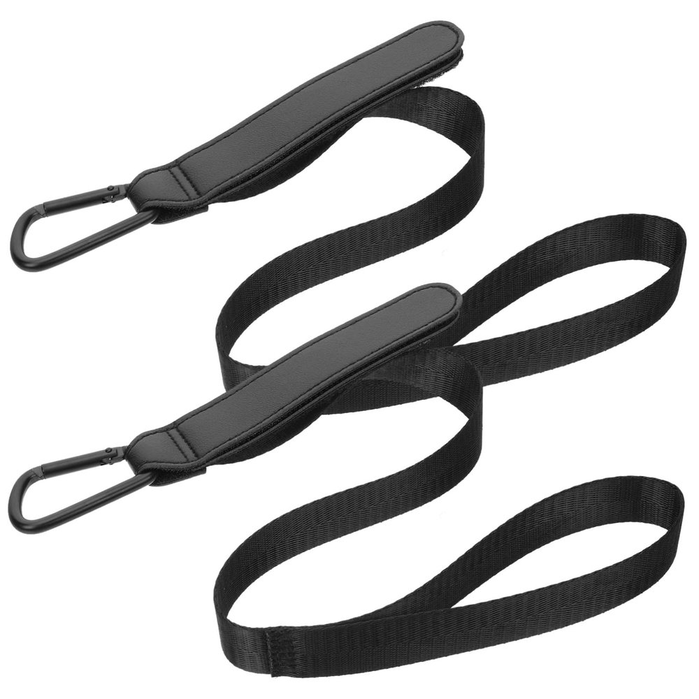 JOINPAYA 2-Piece Stroller Safety Harness Straps, Black