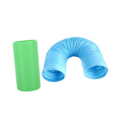 ifundom 2-Pack Foldable Plastic Tunnel for Hamsters and Ferrets