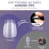 LIONVISON 240 Extra-Short Coffin Soft Gel Nail Tips, 12 Sizes view 3