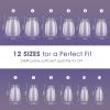 LIONVISON 240 Extra-Short Coffin Soft Gel Nail Tips, 12 Sizes view 4