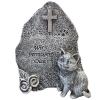 Memorial Stone for Cats - Gray view 1