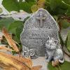 Memorial Stone for Cats - Gray view 3
