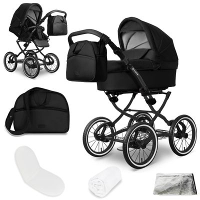 Bergsteiger Venice Nostalgia 2-in-1 Convertible Stroller with Carrycot