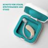 2 Hearing Aid Cases – UdiCase Small Portable Case, 7 × 7 × 3 cm view 3