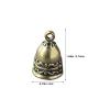 Ciieeo Vintage Brass Bells, 20 Pieces with Bows, Antique view 2