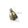 Ciieeo Vintage Brass Bells, 20 Pieces with Bows, Antique view 4