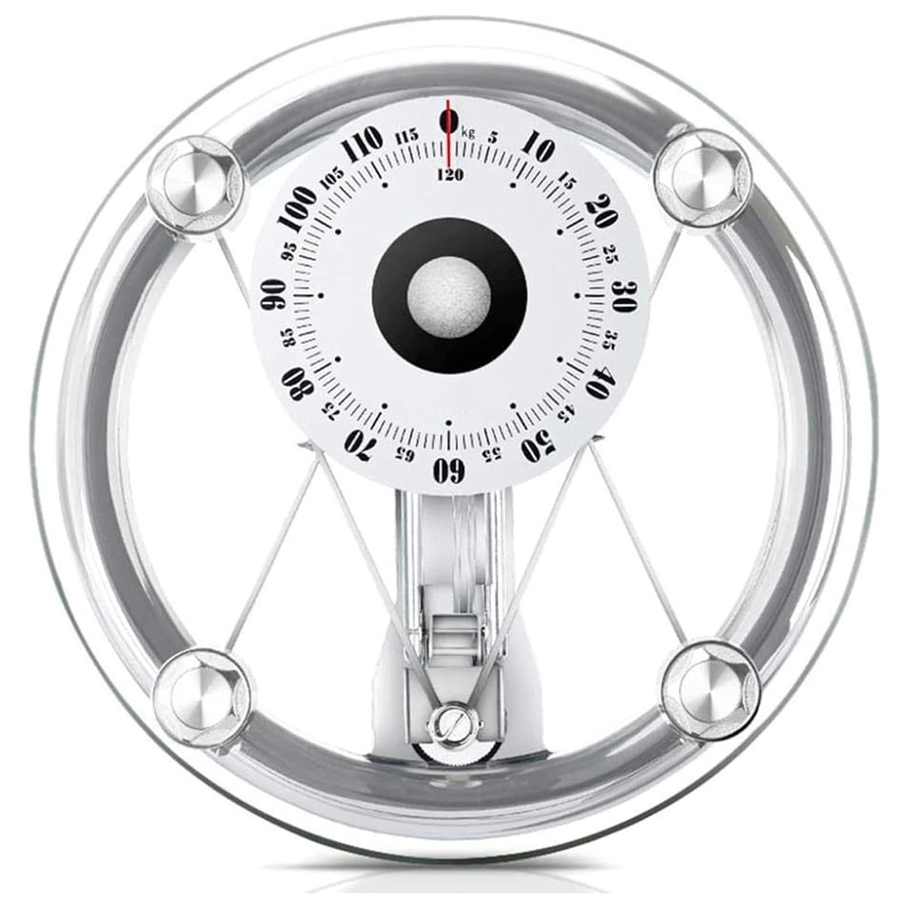 RKXKJ Mechanical Bathroom Scale, 120 kg Capacity