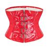 2025 Halloween Women's Waspie Underbust Waist-Training Steel-Boned Corset, Red, XXL view 1