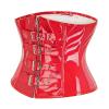 2025 Halloween Women's Waspie Underbust Waist-Training Steel-Boned Corset, Red, XXL view 3