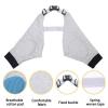 Dog Elbow Bandage, Recovery Sleeve for Medium and Large Dogs (Gray, XL) view 4