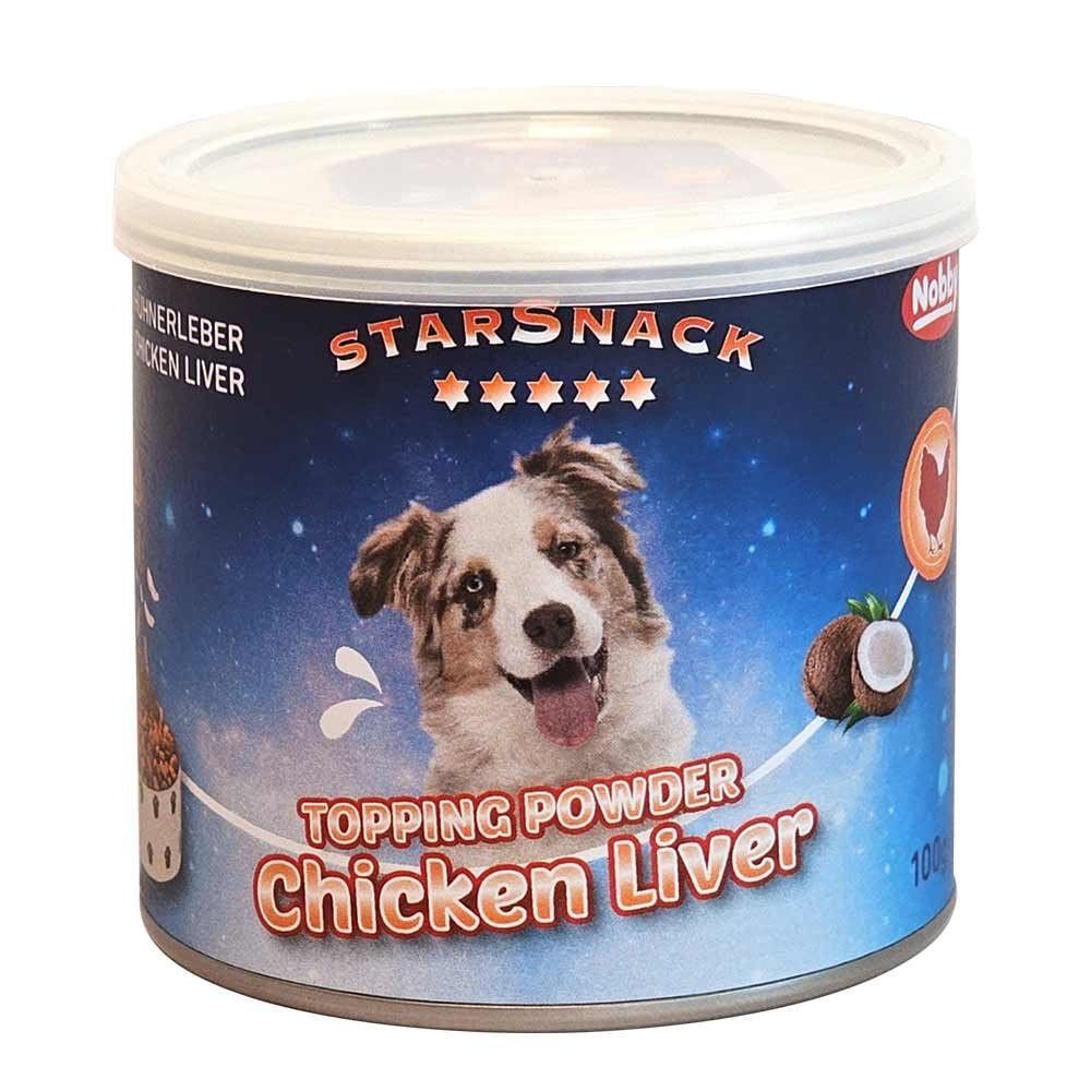 Nobby StarSnack Topping Powder Chicken Liver 100g