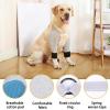 Dog Elbow Bandage, Recovery Sleeve for Medium and Large Dogs (Blue, M) view 3