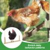 Chicken Swing Toy, Perch and Ladder view 2
