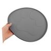 Supvox 3-Piece Pet Feeding Mats with Paw Pattern, Waterproof Non-Slip Bowl Mats for Small Dogs and Cats with Raised Edges view 4