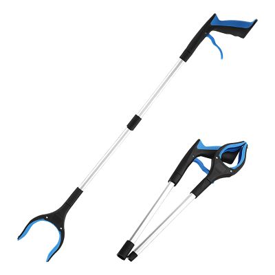 Grabber Reacher for Seniors, Foldable Aluminum Litter Picker with Magnet, Non-Slip Claw, 83 x 10 cm