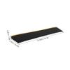 TOGEVAL 3-Pack PVC Door Threshold Ramps for Robot Vacuums and Scooters view 2