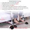 AIBOTY Hydraulic Lift Chair with 180° Split Seat, Adjustable Lift Height, Home Transfer Wheelchair, Patient Lift and Transport Chair Aid view 2