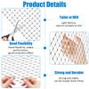 Cat Net for Balcony Without Drilling, 4x4m Black view 3