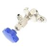 Bnineteenteam Refrigerant Bottle Opener Alloy Valve for Car A/C Repair, Blue Handle for Small Refrigerant Bottles view 3
