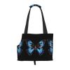 WZYCWB Blue Butterfly Printed Pet Shoulder Bag for Small Pets view 1