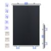 Retractable Baby Safety Gate with Mesh Barrier view 1
