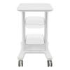 3-Tier Salon Rolling Cart, 50 kg Capacity, with Wheels and Brakes view 3
