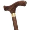 Wzmazingly Wooden Walking Cane for Women and Men with Ergonomic Handle view 1